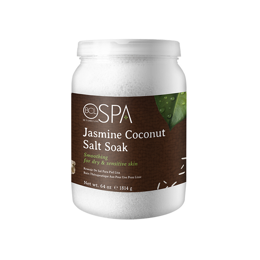 BCL Spa Organic Pedicure Spa Dead Sea Salt 64oz  - Jasmine Coconut