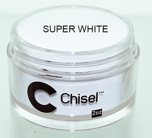 CHISEL Acrílico y polvo de inmersión 2oz - Super White